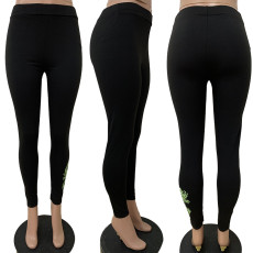 Print Yoga Fitness Tight Leggings LSD-8895
