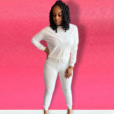Fashion Hot Darlling Long Sleeve Two Piece Pant Set MA-Y527
