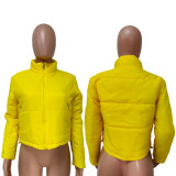 Plus Size Winter Zipper Cotton-padded Puffer Coats LSD-90300