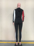 Fashion Color Block Sports Two Piece Set ORY-5075-2