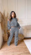 Solid Broken Hole Fashion Hollow Out Sports Suit MEM-88463