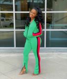 Color Block Loose Sports Two Piece Set ORY-5173-1