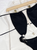 Sexy Hollow Out One Piece Swimsuit CSYZ-C608QY