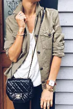 Casual Street Long Sleeve Jacket Coat MK-3137