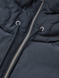 Fashion Versatile Clothing Accessories Hooded Zipper Vest ZSD-0512
