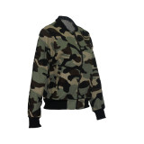 Fashion Long Sleeve Camouflage Coat SMR-8262