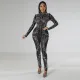 Sexy Mesh See-Through Hot Drilling Slim Jumpsuit CYA-900135