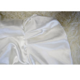 Solid Pullover Color Puff Sleeve Top YF-10304