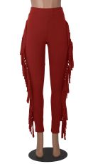 Casual Tassel Tight Pants GFMA-P035