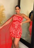 Sexy Hollow Out Hot Drilling Backless Mini Dress SH-390418