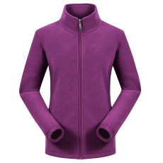 Plus Size Thickened Warm Zipper Fleece Coat MAE-M839