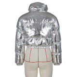Hot Stamping Long Sleeve Down Jacket ZSD-0515