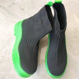 Round Head Knitted Elastic Socks Short Boots TWZX-866