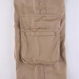 Casual Pocket Cargo Pants XCFF- 13156