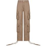 Casual Pocket Cargo Pants XCFF- 13156