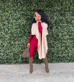 Fashion Knits Long Sleeve Irregular Pullover ZDF-31261
