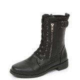 Fashion Short Lace-up Martin Boots TWZX-806