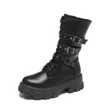 Personality Belt Buckle Biker Boots TWZX-869