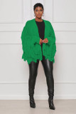 Solid Knits Tassel Cardigan Coat TR-1240