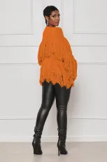 Solid Knits Tassel Cardigan Coat TR-1240