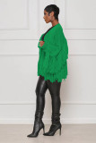 Solid Knits Tassel Cardigan Coat TR-1240