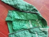 Letter Embroidery Long Sleeve Baseball Jacket MEM-88464