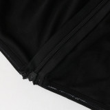 Sexy Hot Drilling One Shoulder Split Maxi Dress CYA-900157