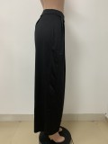 Solid Color Loose Flare Pant LSD-83171