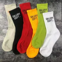 Fashion Women And Men Letters Print Solid Color Socks DF-966waizi