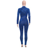 Simple Fashion Pullover Top And Pants Two Piece Sets SH-390435