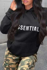 Fashion Trend Letters Hooded Sweatshirt GSMJ-1100