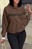 Fashion Trend Letters Hooded Sweatshirt GSMJ-1100