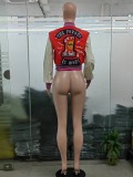 Fashion Casual Print Baseball Jacket GSMJ-S6843