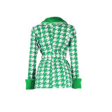 Plus Size Fashion Plush Print Coat NY-2600