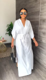 Loose Casual Side Split Maxi Dress GYLY-9860