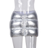 Sexy Solid Color Short Skirts GBTF-9094