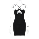 Sexy Slim Sling Mini Dress GKLK-11111