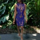 Sequined Sleeveless See-through Sexy Dress TE-4532