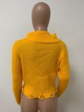 Fashion Ripped Hole Pullover Sweater LSD-83173
