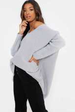 Fashion Loose Pullover Sweater GWDS-230115