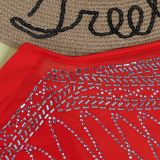 Sexy Hot Drill Hanging Neck Jumpsuit NY-2645