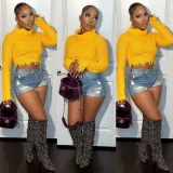Fashion Ripped Hole Pullover Sweater LSD-83173