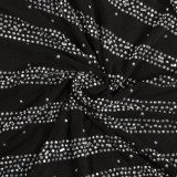Sexy Hot Drill Nightclub Maxi Dress NY-2639