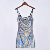 Sexy Backless Sling Skinny Club Dress GBTF-7496
