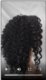 Black Short Curly Wigs ZHJF-12
