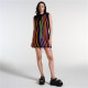 Tassel Sleeveless Splicing Knitted Mini Dress GDYF-10707