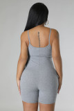 Slim Fit Casual Sling Rompers MZ-2788