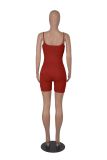 Slim Fit Casual Sling Rompers MZ-2788
