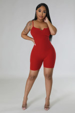 Slim Fit Casual Sling Rompers MZ-2788