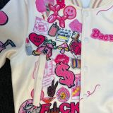 Printed Casual Fashion Baseball Coat CH-23012